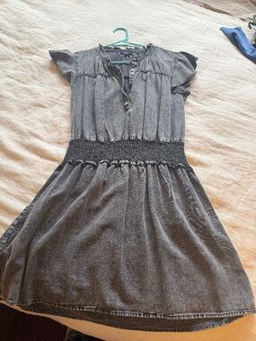 Rails Black denim lightweight Dress